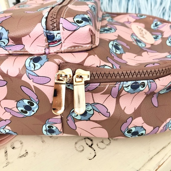 Disney, Stitch, From, Lilo & Stitch, Mini Backpack, Faux Leather, NEW With Tags - Picture 6 of 16